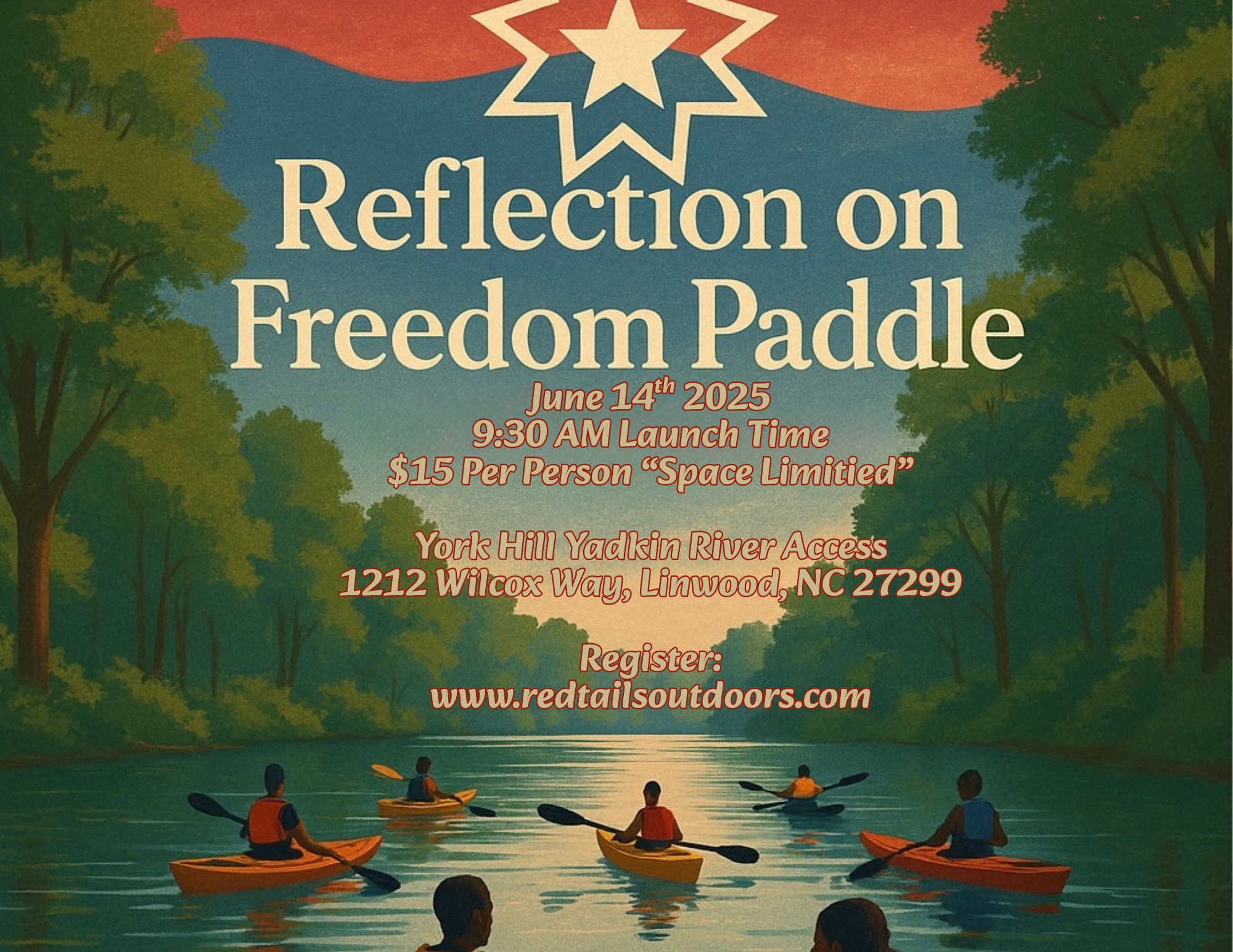 Reflection on Freedom Paddle